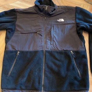 The North Face black jacket/fleece size L